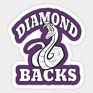 Diamondbacks mascot Sticker